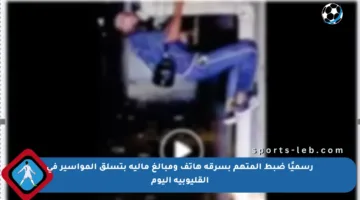 رسميًا ضبط المتهم بسرقة هاتف ومبالغ مالية بتسلق المواسير في القليوبية اليوم